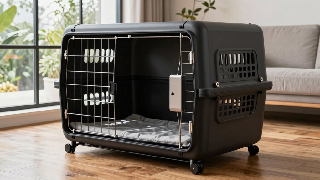 large dog crate wheels