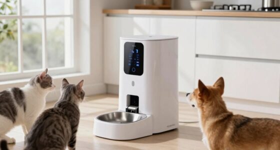 microchip pet feeders