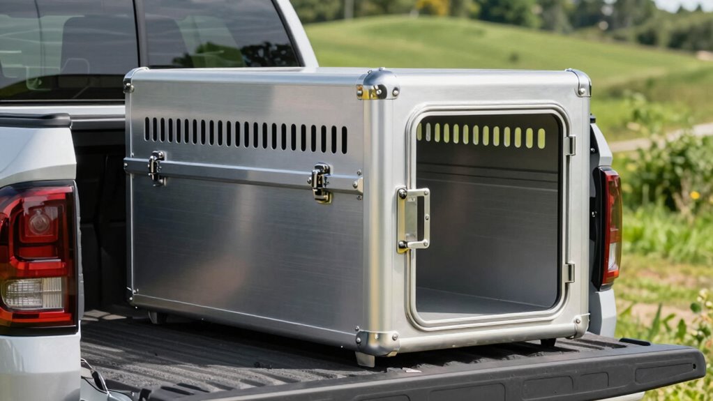top aluminum truck crates