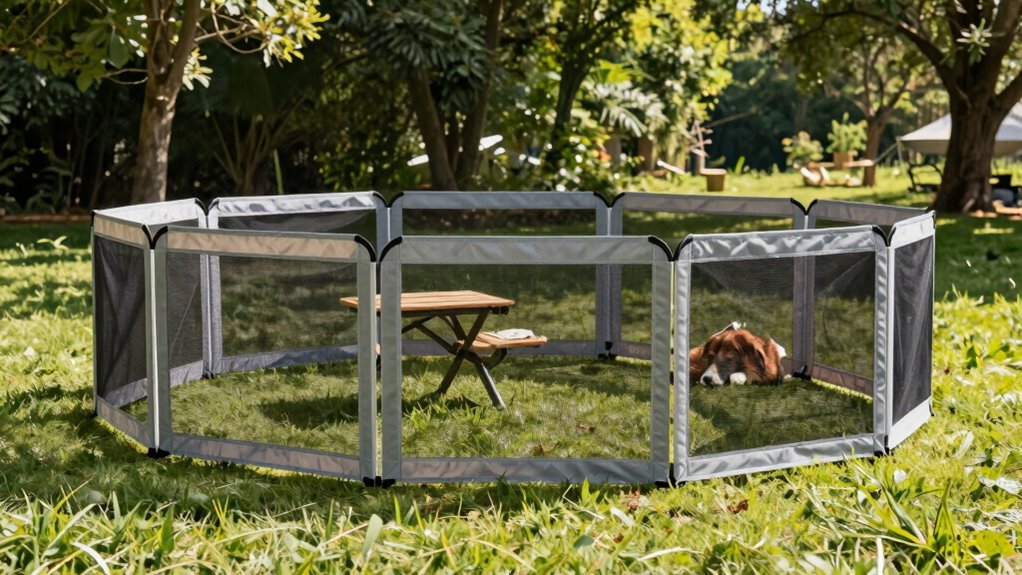 top camping dog fences