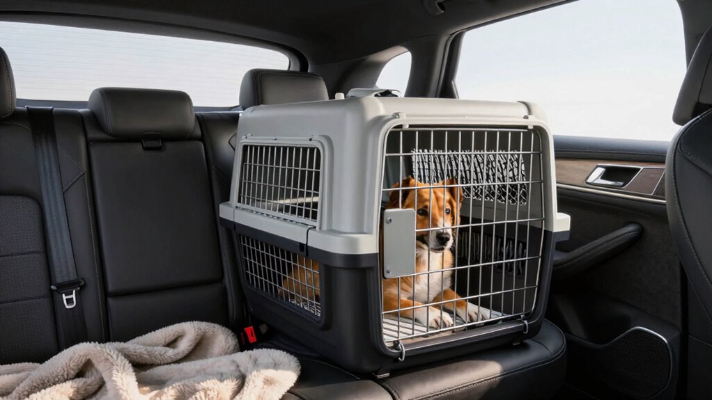 top car seat dog crates