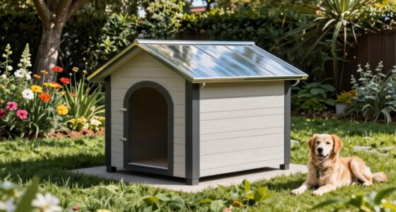 top cooling dog houses