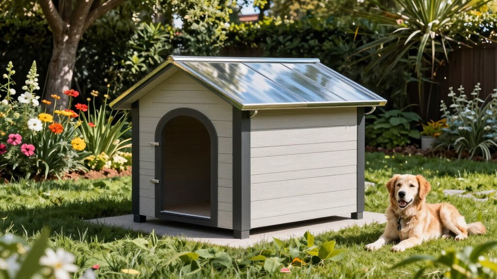 top cooling dog houses