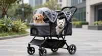 top double dog strollers