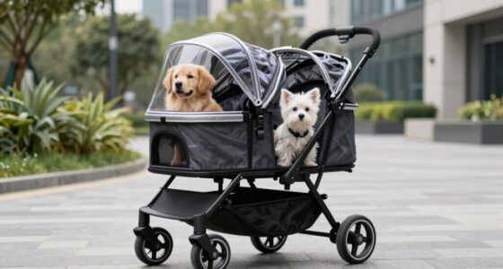 top double dog strollers