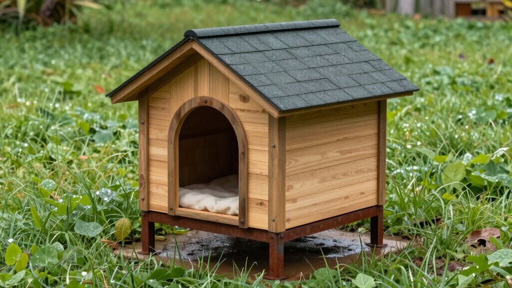 top elevated dog houses