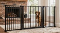 top fireplace dog gates