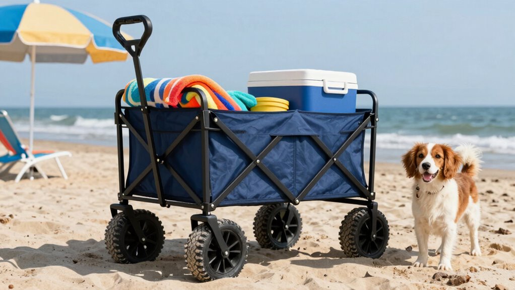 top heavy duty folding wagons