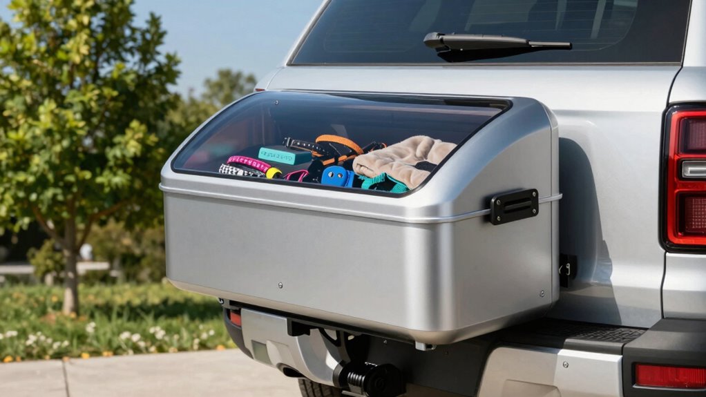 top hitch cargo boxes