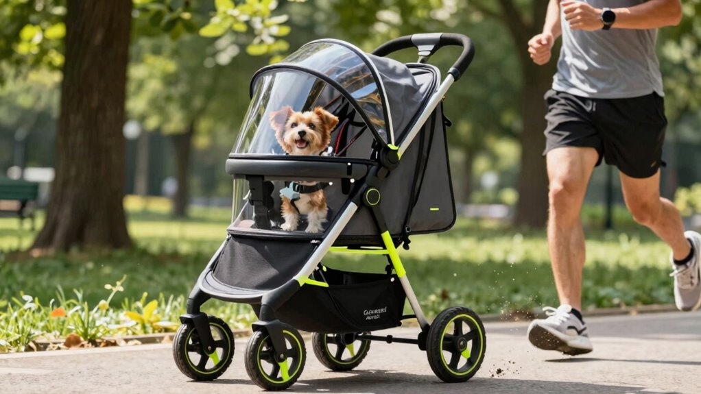 top jogging dog strollers