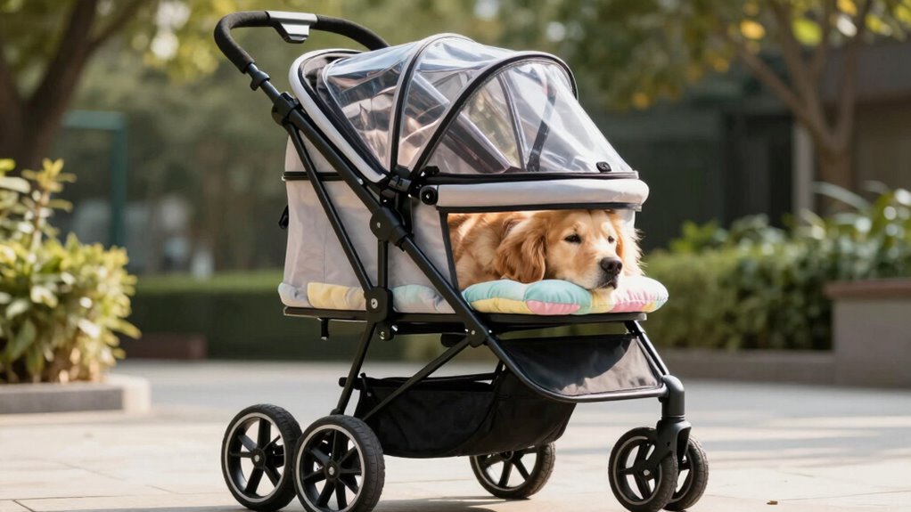 top large dog strollers