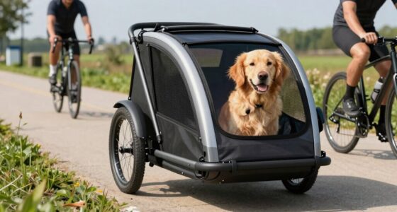 top large dog trailers