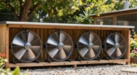 top outdoor kennel fans
