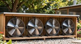 top outdoor kennel fans