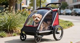 top pet bike trailers