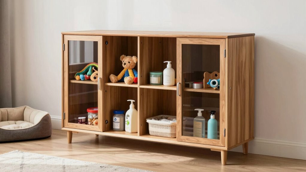 top pet storage cabinets