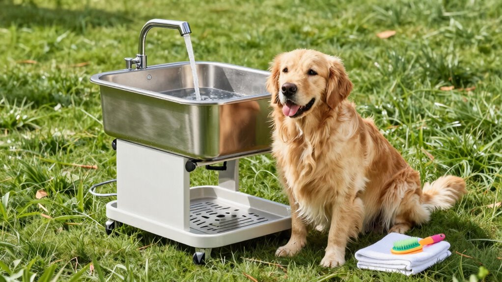 top portable dog baths