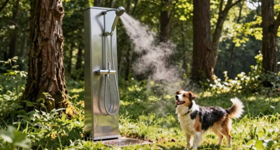top propane camping showers