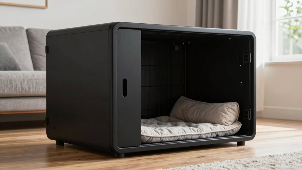 top solid walled dog crates