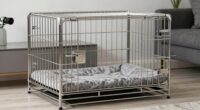 top stainless steel dog crates