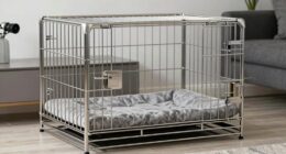 top stainless steel dog crates