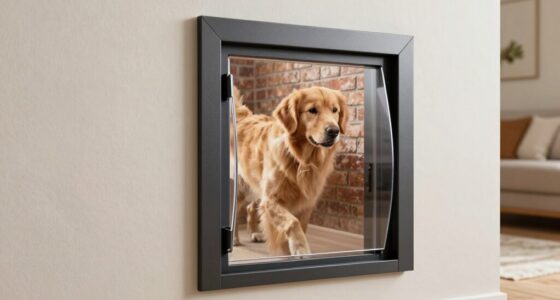 top thick wall dog doors