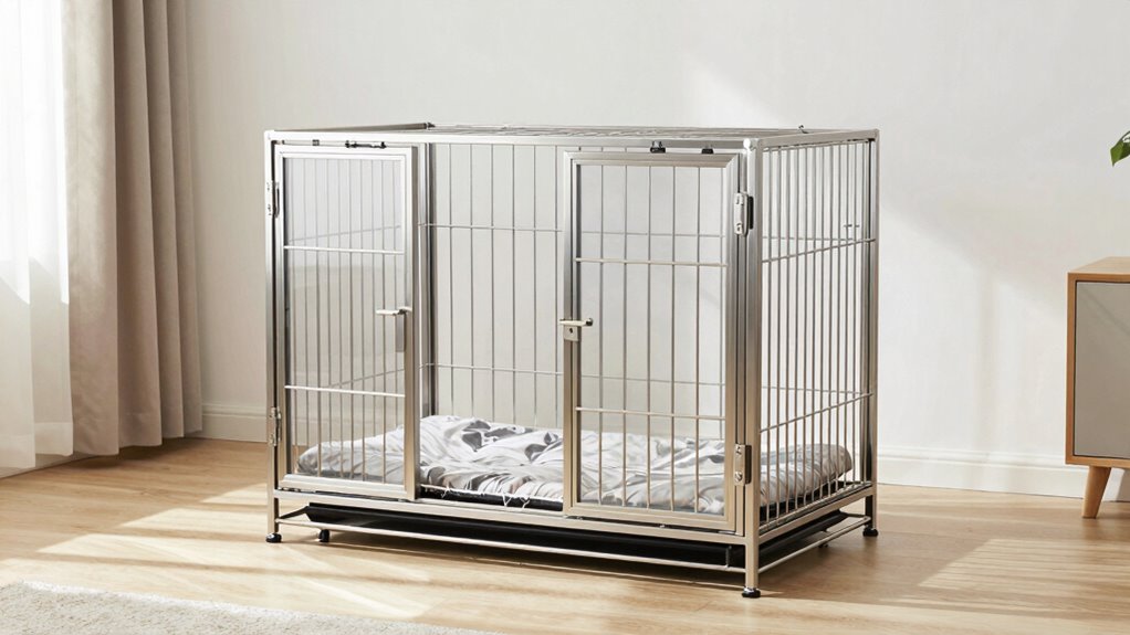 two door easy access crate