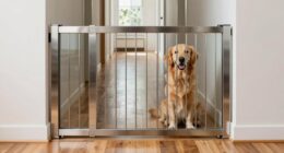 wide hallway dog gates