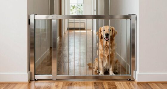 wide hallway dog gates