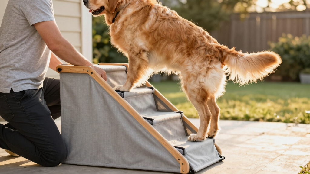 10 Best Foldable Pet Stairs for Senior Dogs in 2026