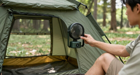 7 Best Rechargeable Camping Fans for Dog Tents in 2026