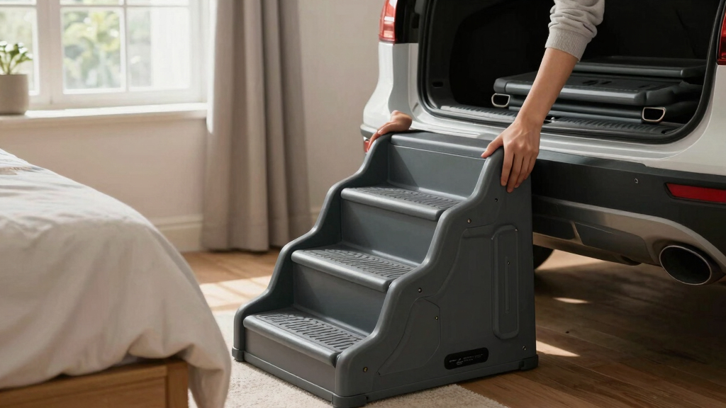 8 Best Folding Dog Stairs for Bed and Car in 2026