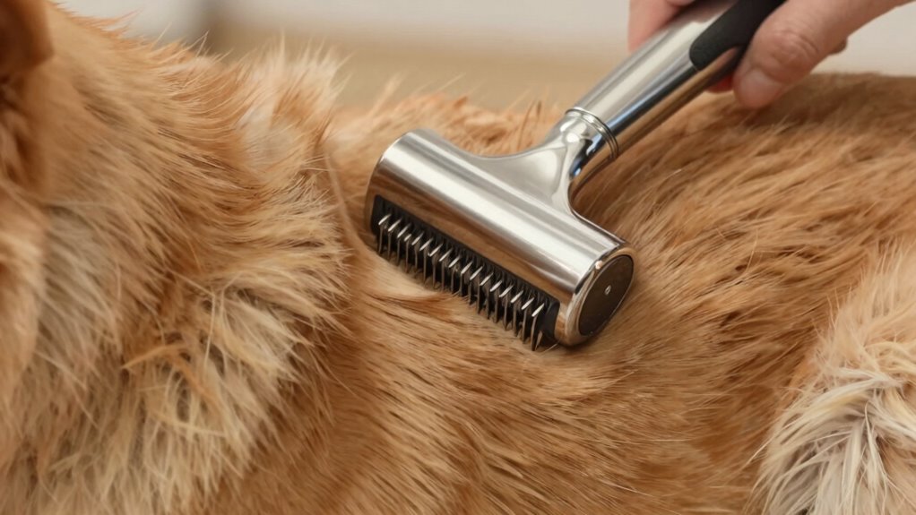balanced grooming tool use