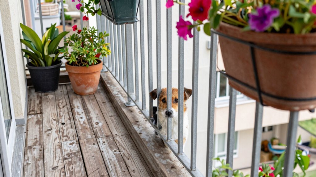 balcony risks for dogs