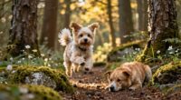 calm walks over excitement