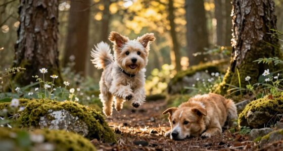 calm walks over excitement