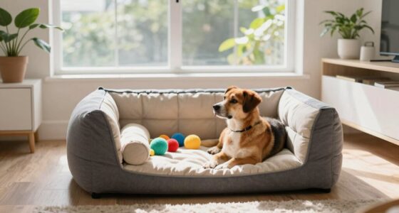comfortable indoor dog spaces