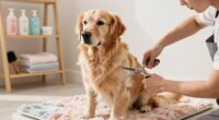 consistent weekly dog grooming