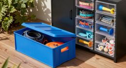dedicated dog gear storage