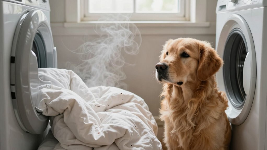 dog bedding cleaning routine