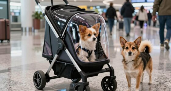 dog carriers at airports