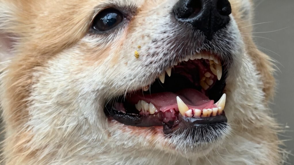 dog dental health warning