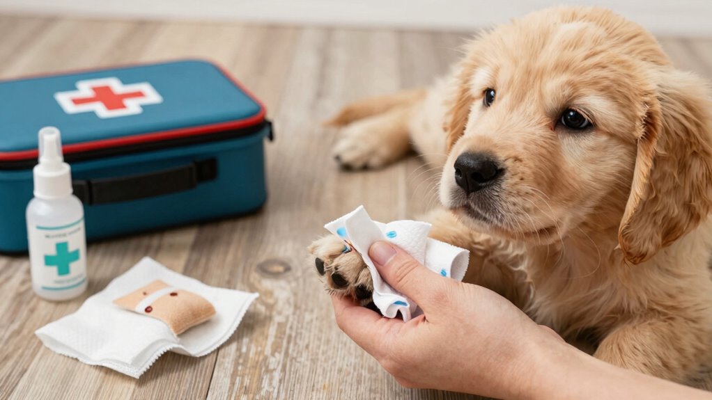 dog first aid and wound care