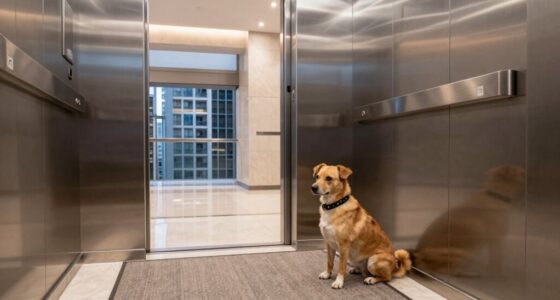 dog friendly elevator manners