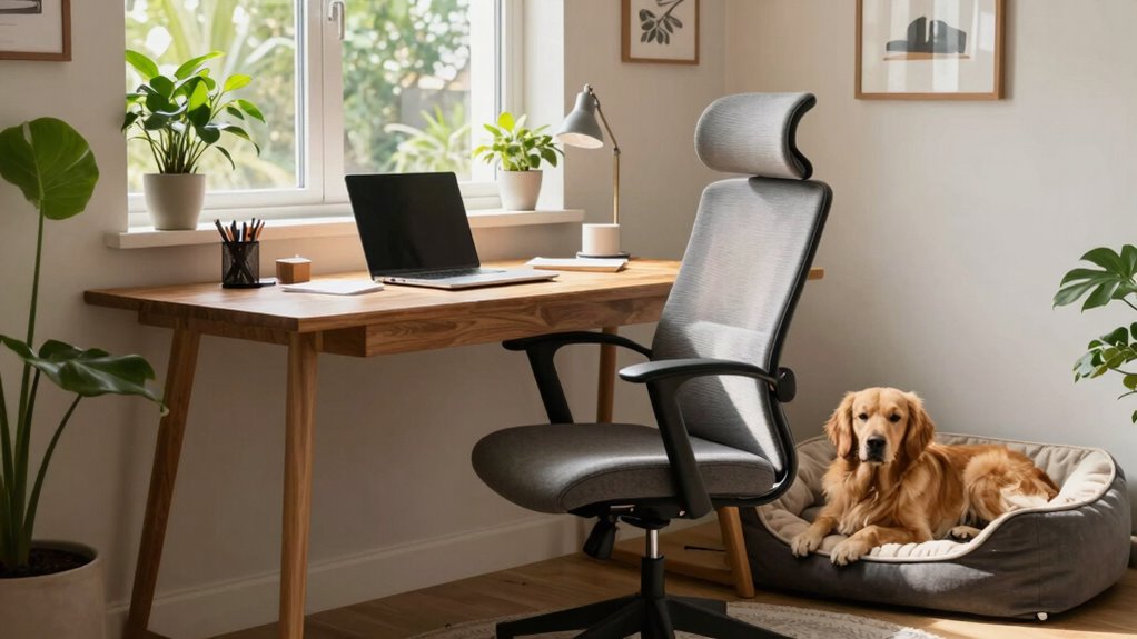 dog friendly home office