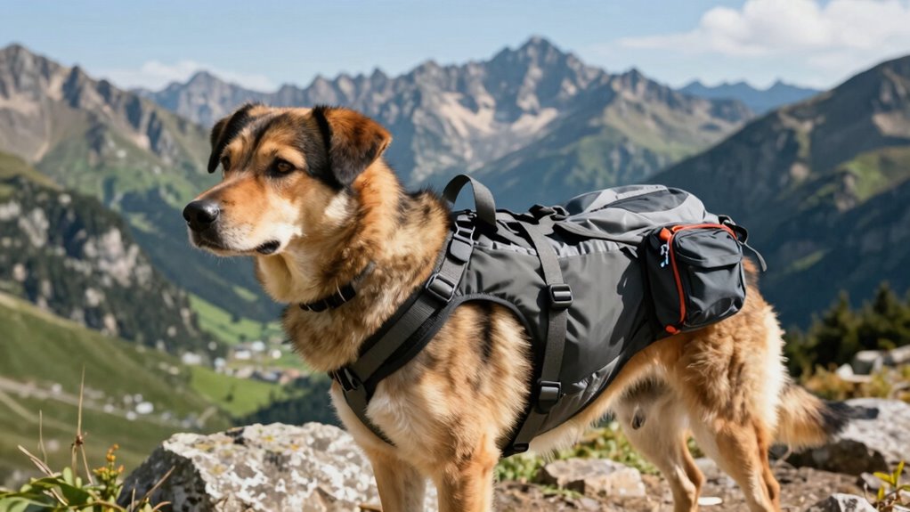 dog hiking pack safety