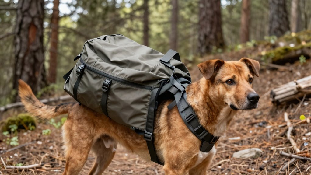 dog hiking pack weights