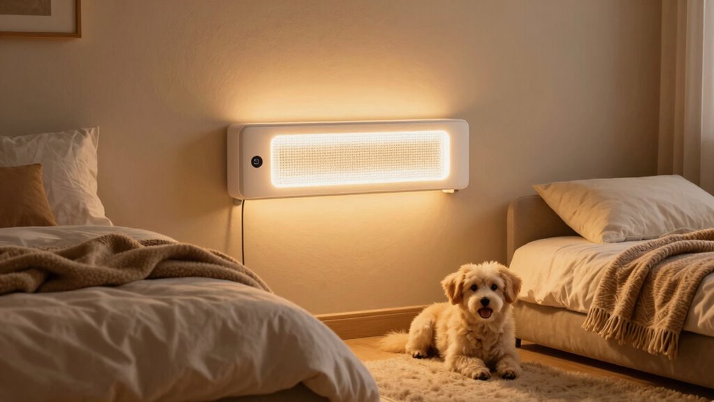 dog room heater comfort