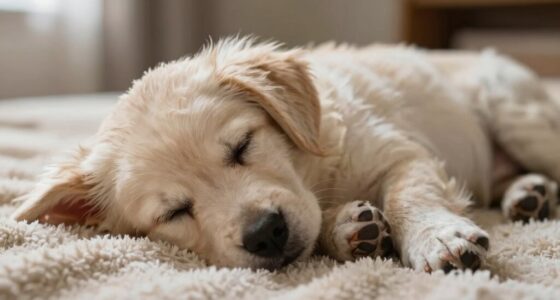 dog s restless sleep signals