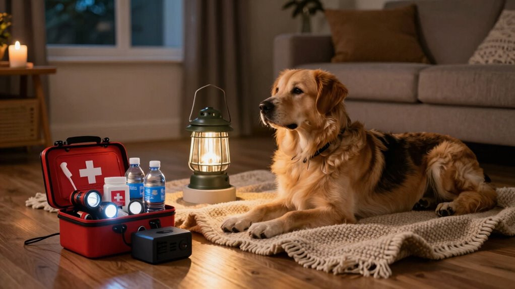 dog safety during outages